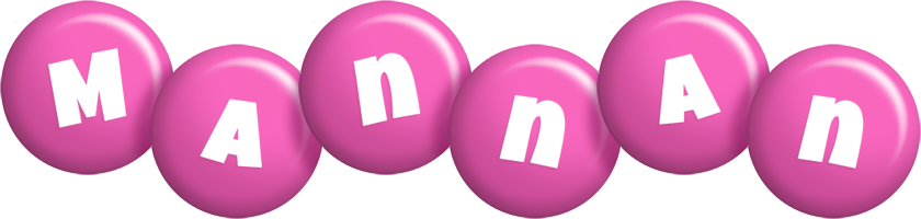 Mannan candy-pink logo