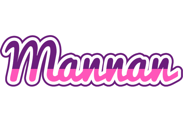 Mannan cheerful logo