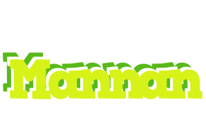 Mannan citrus logo
