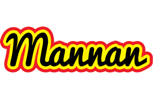 Mannan flaming logo