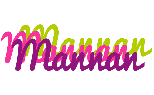 Mannan flowers logo
