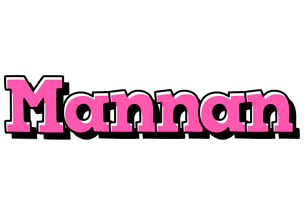 Mannan girlish logo