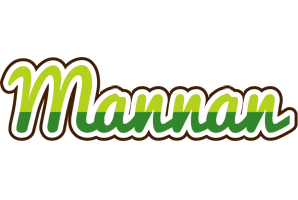 Mannan golfing logo