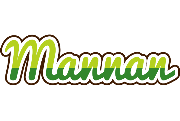 Mannan golfing logo