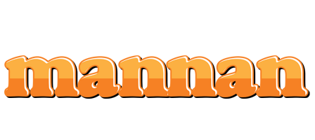 Mannan orange logo