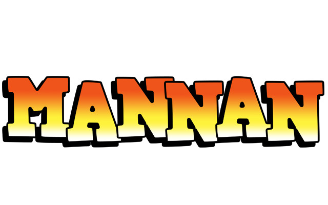 Mannan sunset logo