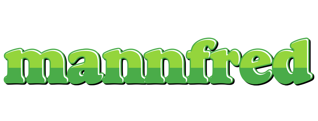 Mannfred apple logo