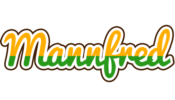 Mannfred banana logo