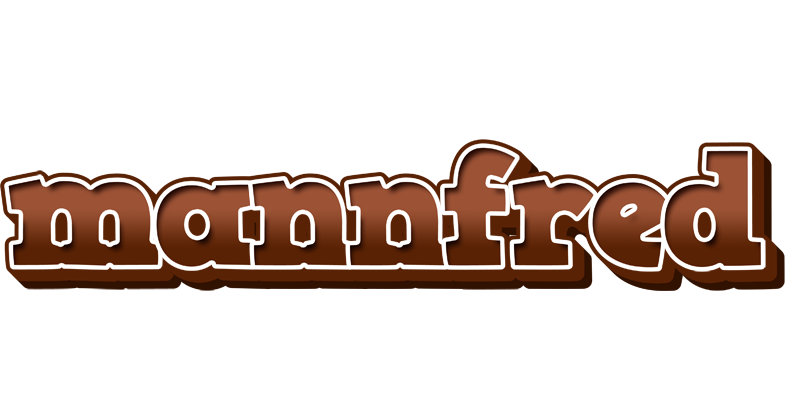 Mannfred brownie logo