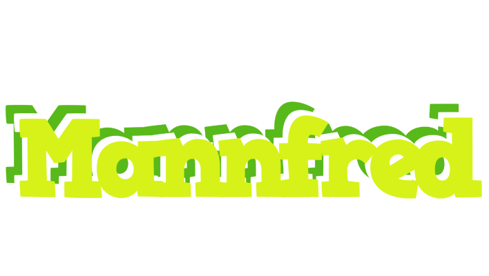 Mannfred citrus logo