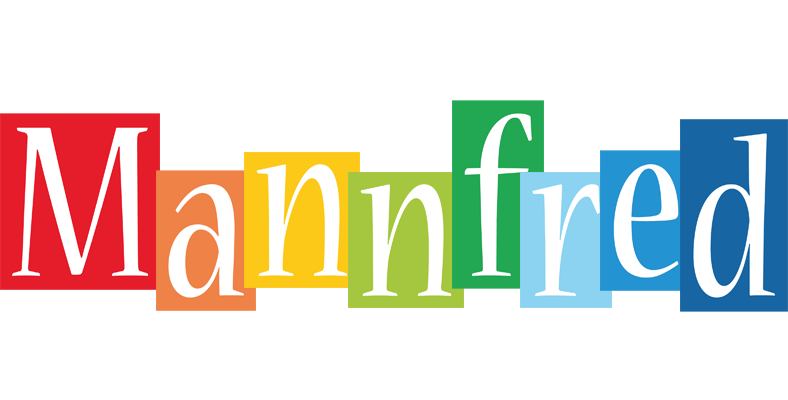 Mannfred colors logo