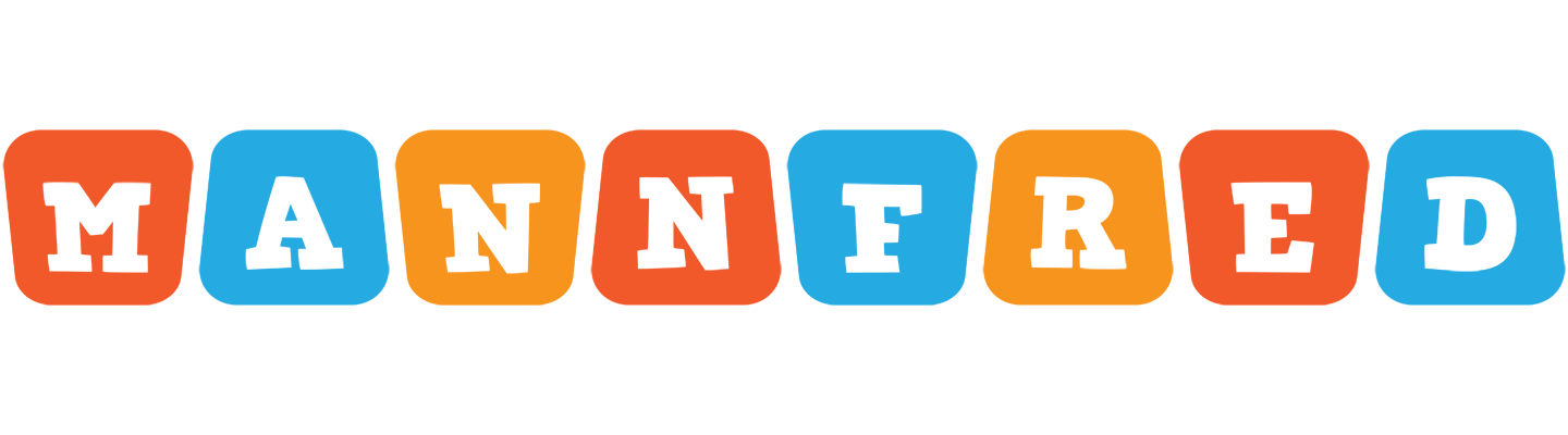 Mannfred comics logo