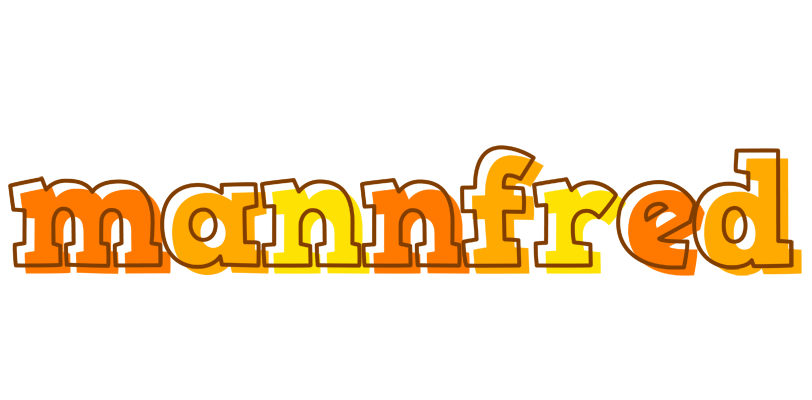 Mannfred desert logo