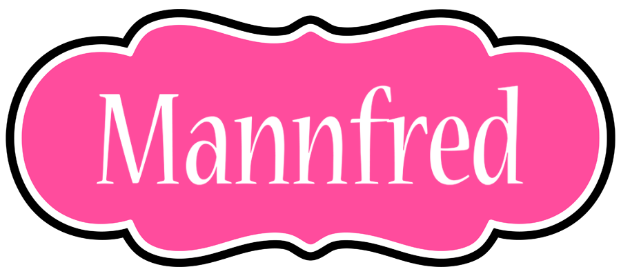 Mannfred invitation logo