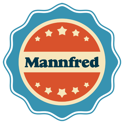 Mannfred labels logo
