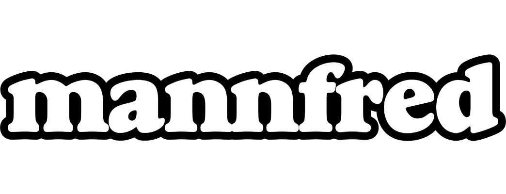 Mannfred panda logo