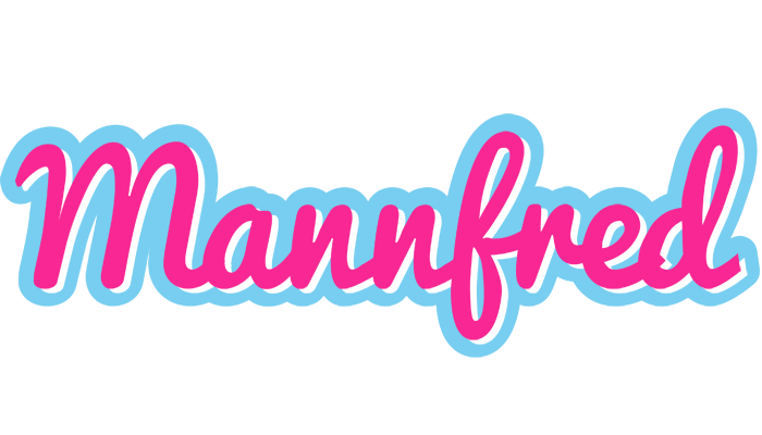 Mannfred popstar logo