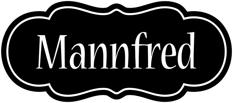 Mannfred welcome logo