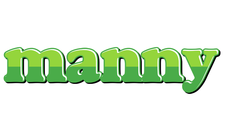 Manny apple logo