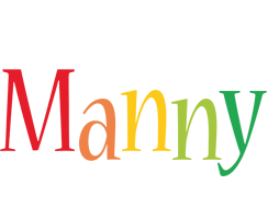 Manny birthday logo