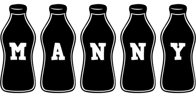 Manny bottle logo