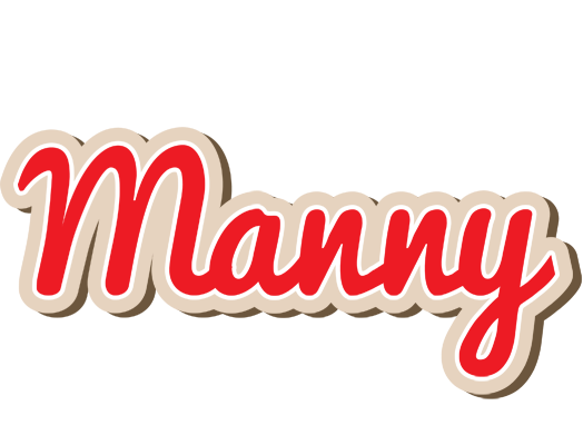 Manny chocolate logo