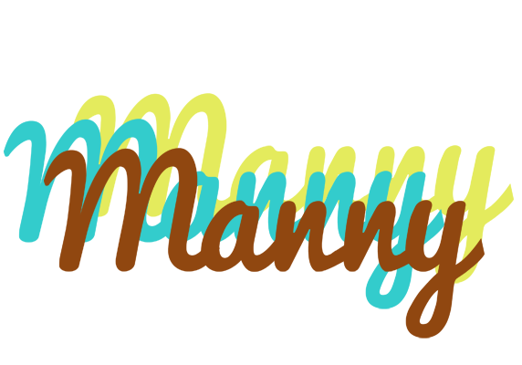 Manny cupcake logo