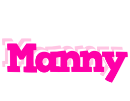 Manny dancing logo