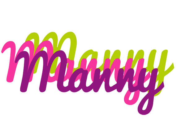 Manny flowers logo