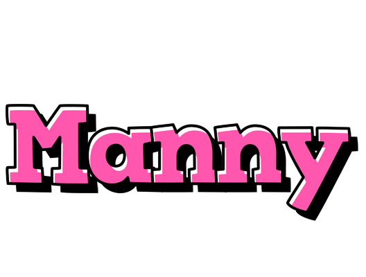 Manny girlish logo