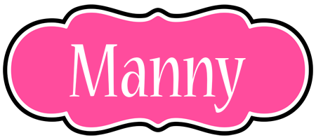 Manny invitation logo