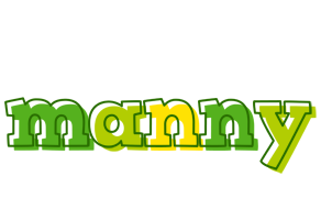 Manny juice logo