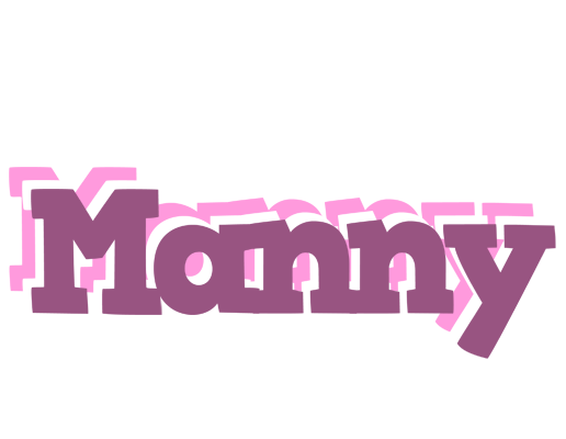 Manny relaxing logo