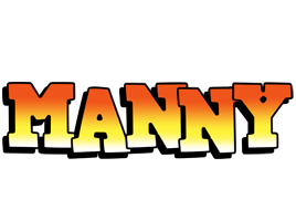 Manny sunset logo