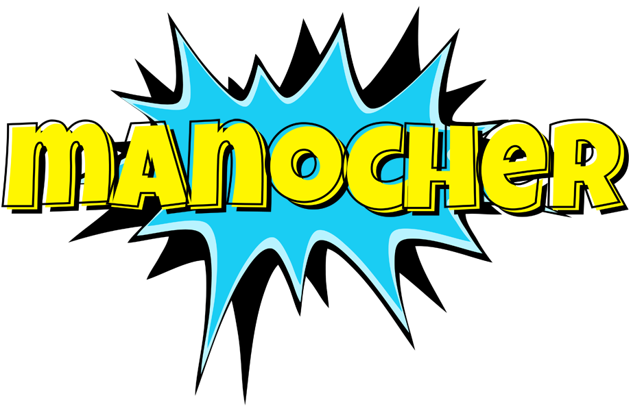 Manocher amazing logo