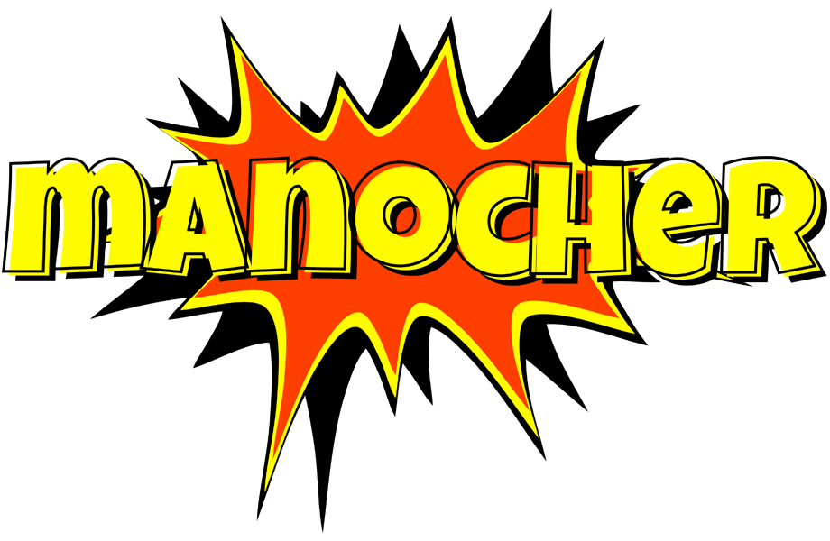 Manocher bazinga logo