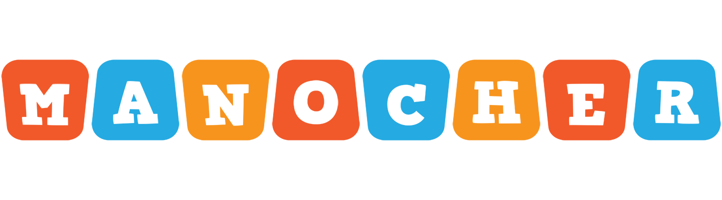 Manocher comics logo