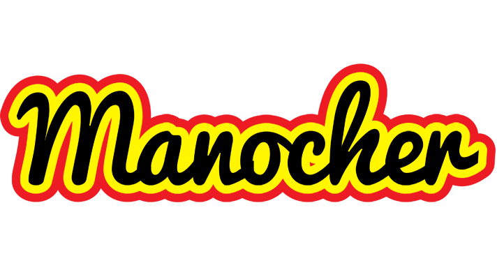 Manocher flaming logo