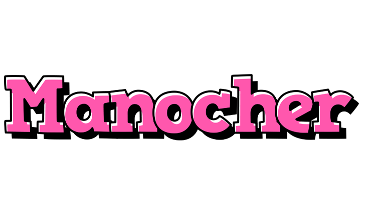 Manocher girlish logo
