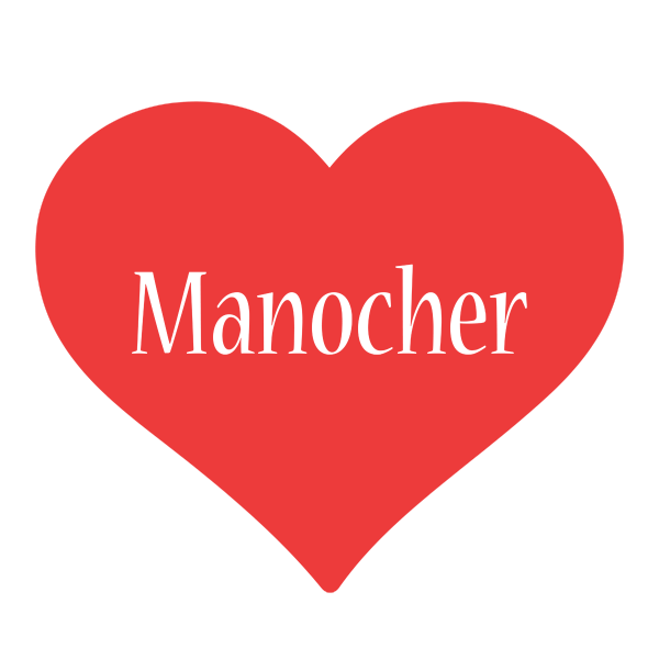 Manocher love logo