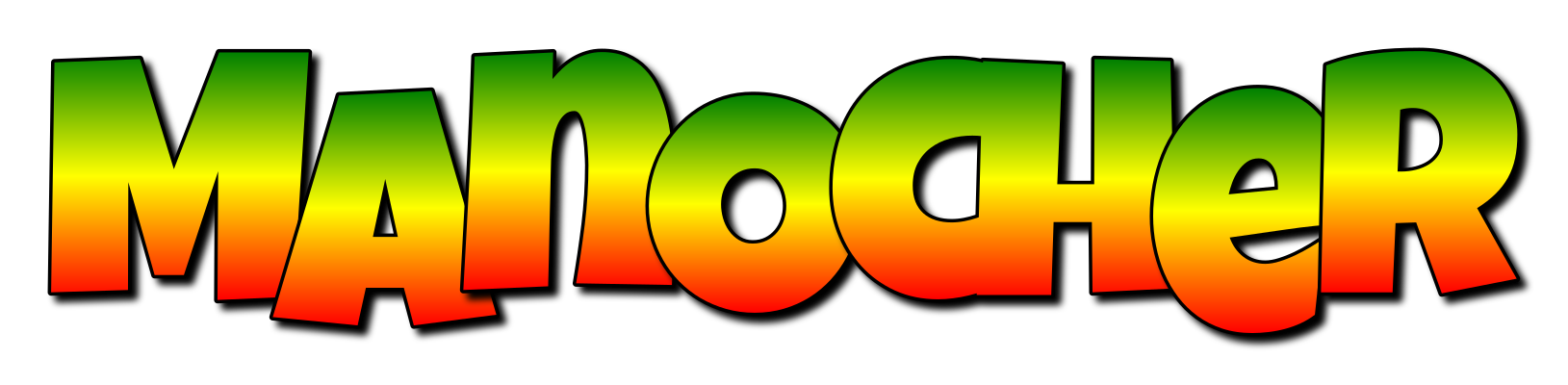 Manocher mango logo