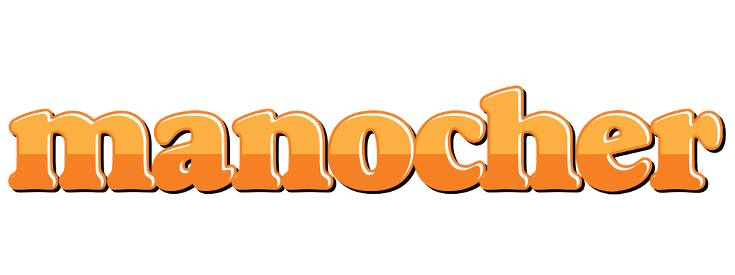 Manocher orange logo
