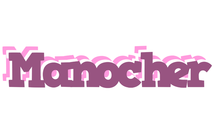 Manocher relaxing logo