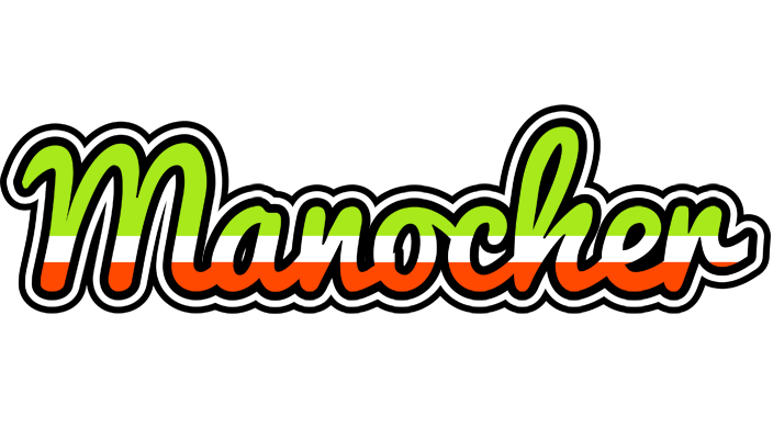 Manocher superfun logo