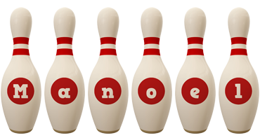 Manoel bowling-pin logo