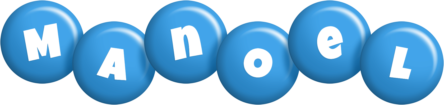 Manoel candy-blue logo
