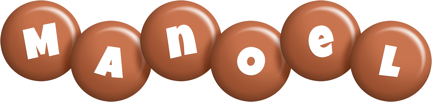Manoel candy-brown logo