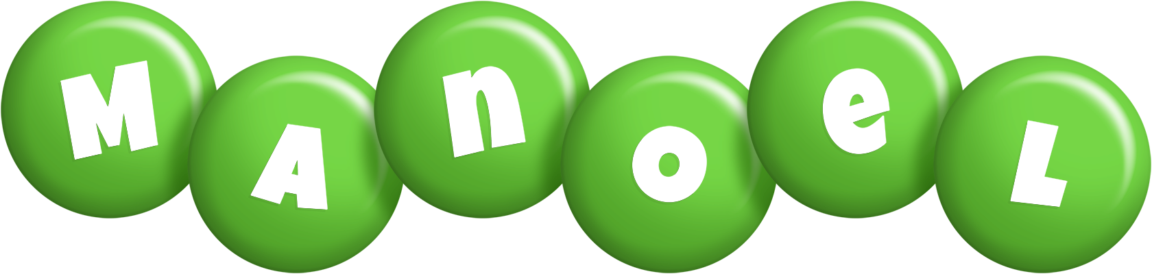 Manoel candy-green logo