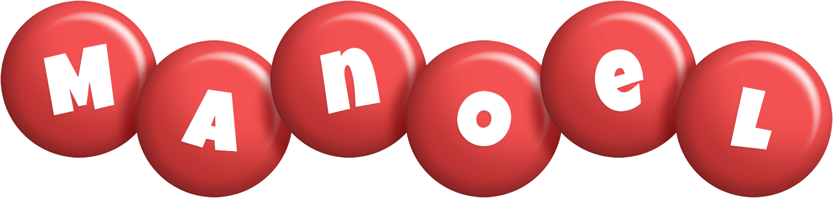 Manoel candy-red logo