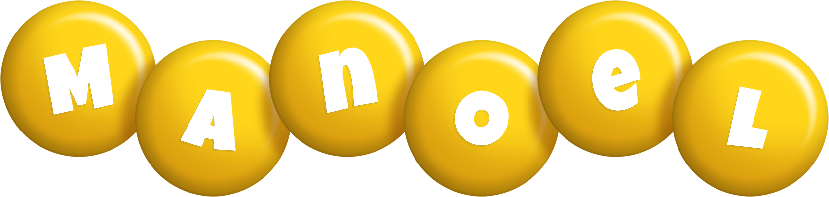 Manoel candy-yellow logo